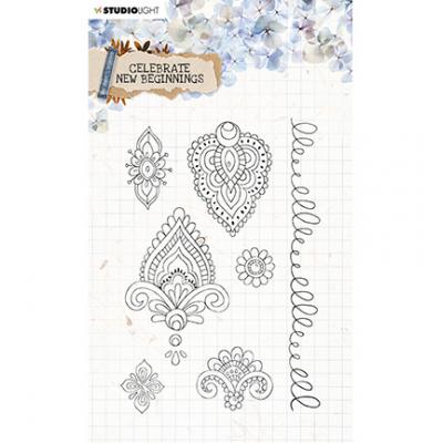 StudioLight Celebrate New Beginnings Clear Stamps - Ornamente Nr. 516